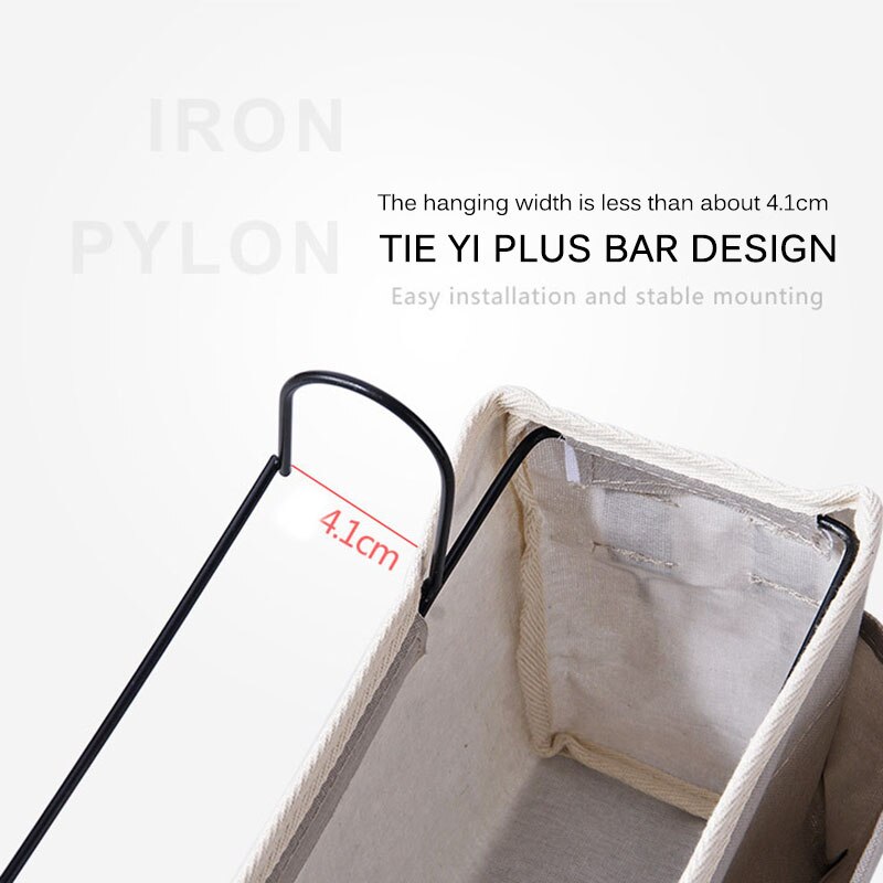 Blöjhållare förvaringsorganisator säng förvaringsväska spjälsäng säng sidopåse hängande caddie säng leksaksfickor spjälsäng tillbehör väska