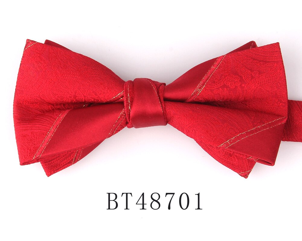 Wedding Bow Tie Casual Rode Strikjes Voor Mannen Vrouwen Volwassen Suits Strikjes Sjaaldassen Mannelijke Bloemen Boog Knoop Voor party Bruidsjonkers Strikjes: WHITE