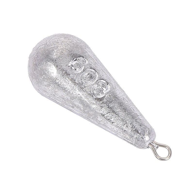 10 pcs Band Water Droplets Sinker Lead Sinker fishing line fishing lead fishing rod thread fishing weights