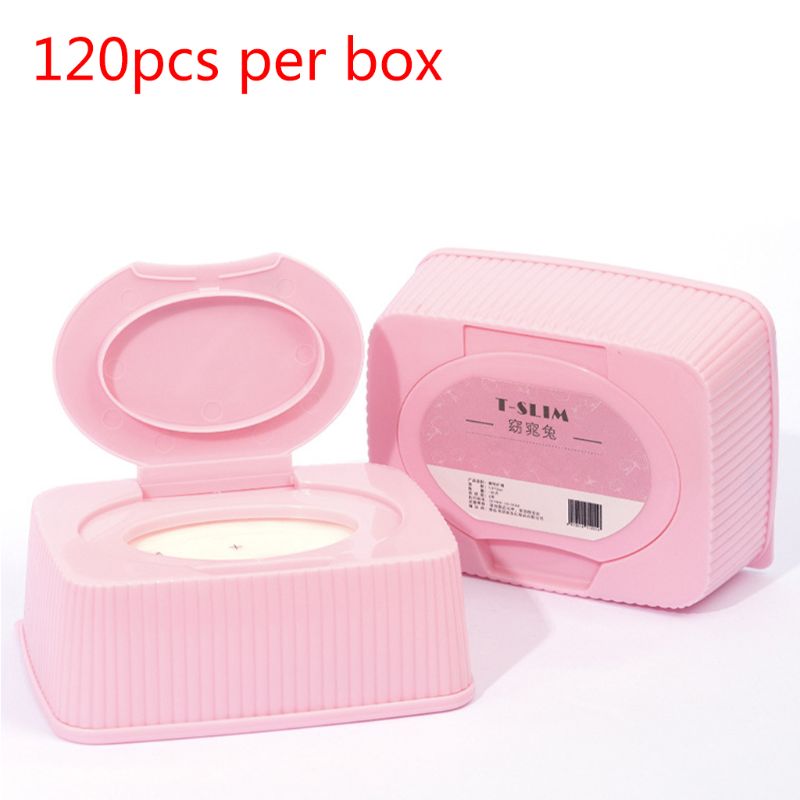 120 Sheets Portable 75% Alcohol Wipes Disposable Hand Cleaning Disinfection Pads