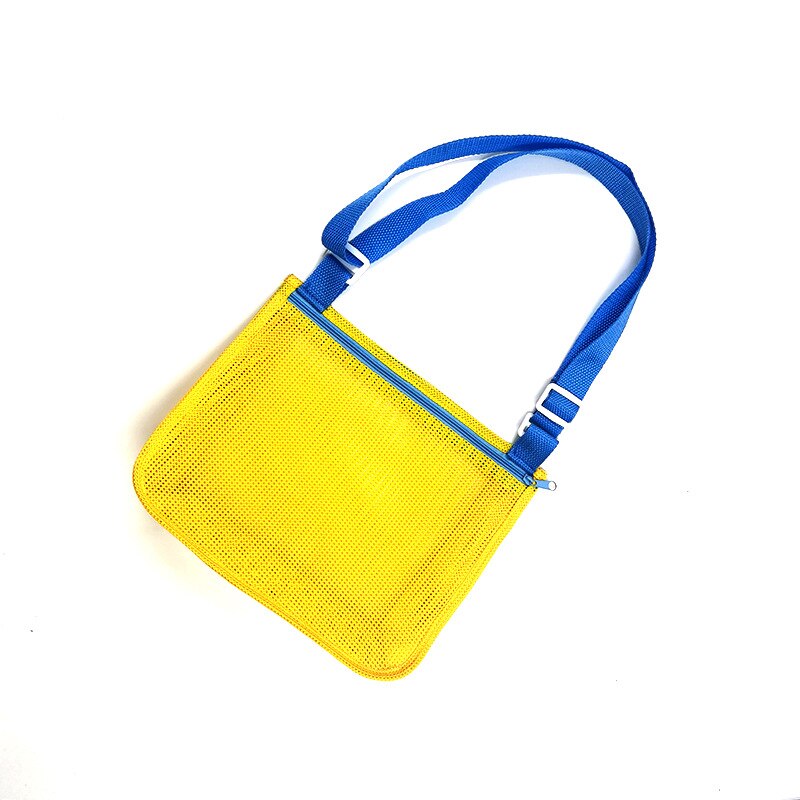 Borsa da spiaggia per bambini portatile per bambini borsa da spiaggia per bambini giocattoli da spiaggia per bambini borse a rete per stoccaggio zaino pieghevole per bambini: Color 2