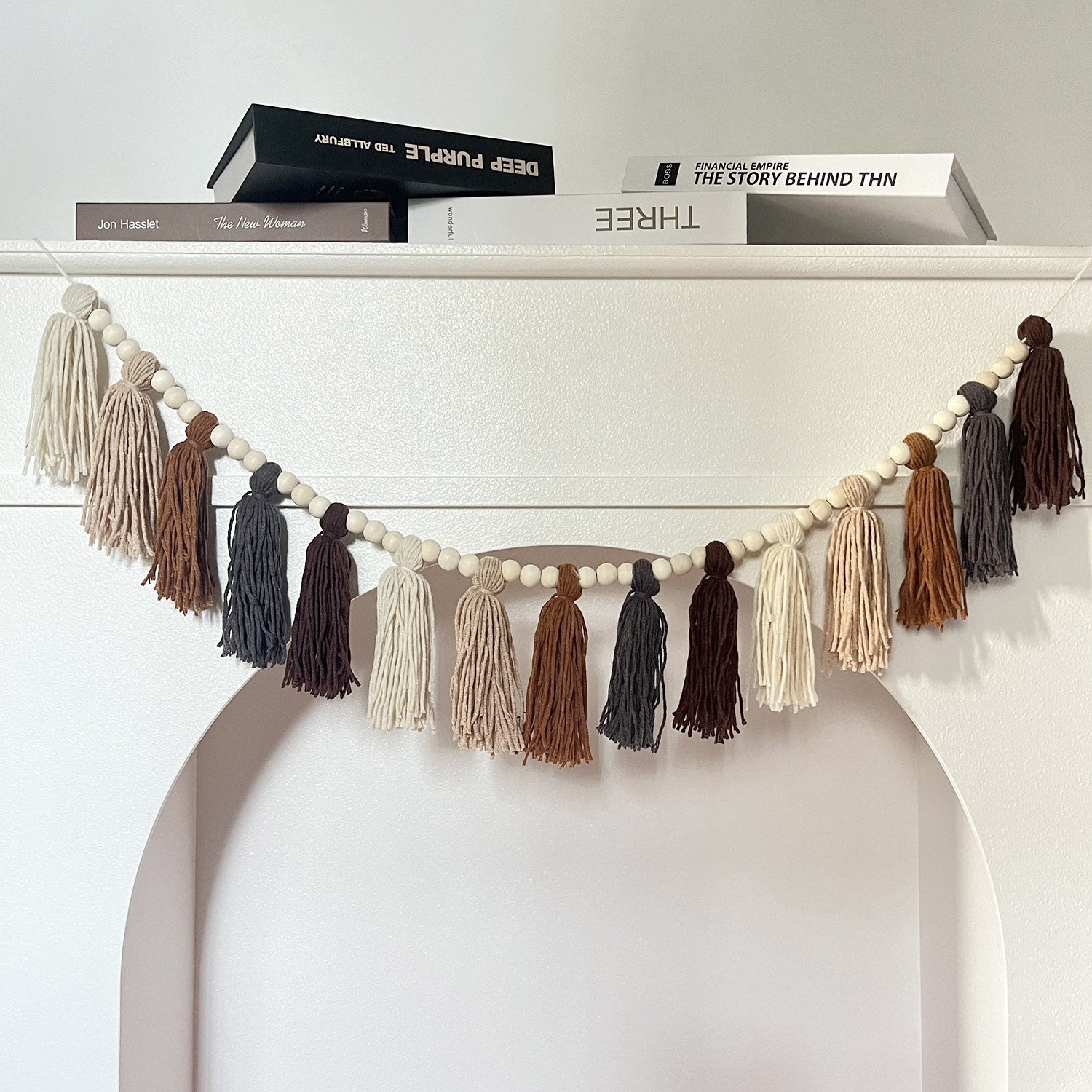 Boho kutas girlanda – dekoracja ścienna robić klasy, pokoju dziecięcego, sypialni dziecięcej, niemowlę prysznic, powrotu robić szkoły, urodzin, akademika