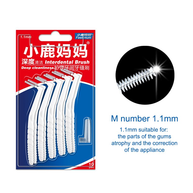 Tooth Cleaner Teeth Care Toothbrush Interdental Denture Brush Cleaner Teeth Care Toothbrush
