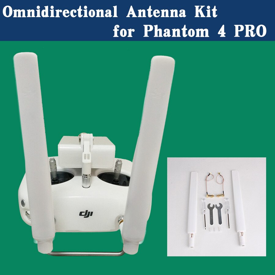 Fjernkontroll omni-directional antenne refitting combo antenne range extender for dji phantom 4 pro / 4 pro+/ inspire 2/ m200