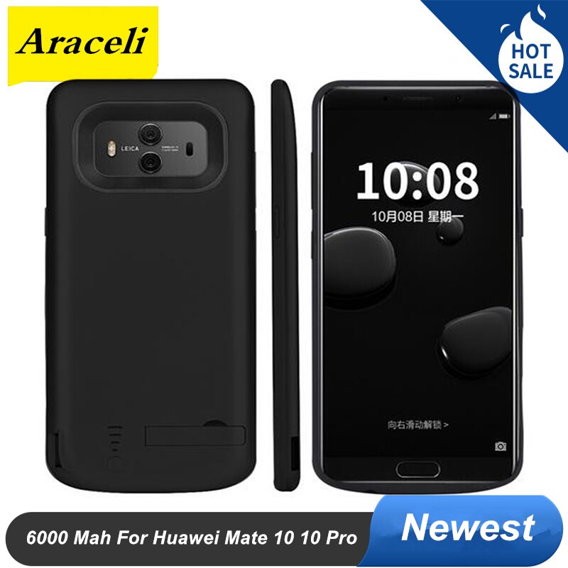 6000 Mah Für Huawei Mate 10 10 Pro Batterie Fall Backup Batterie Fall Abdeckung Power Fall Für Huawei Mate 10 pro Batterie fall