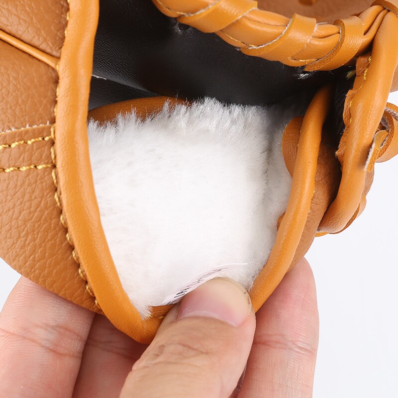 Lederen Linkerhand Baseball Handschoen Accessoires Kids Softbal Handschoen Lederen Honkbal Apparatuur Beisbol Accesorios Softball