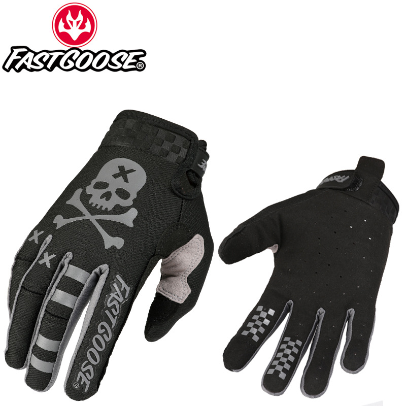 FASTGOOSE Motocross MX guantes motocicleta dedo completo bicicleta BMX MTB ATV todoterreno ciclismo de montaña Luvas S-XXL