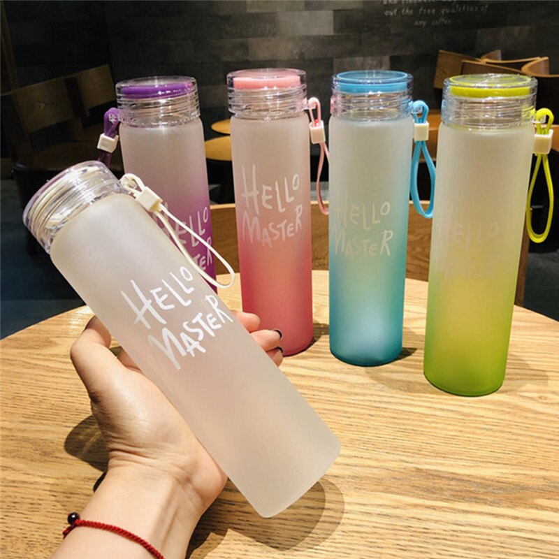 Waterfles 500 ml plastic drinkgerei buitensport school lekvrije afdichting gourde klimtocht waterflessen mijn fles