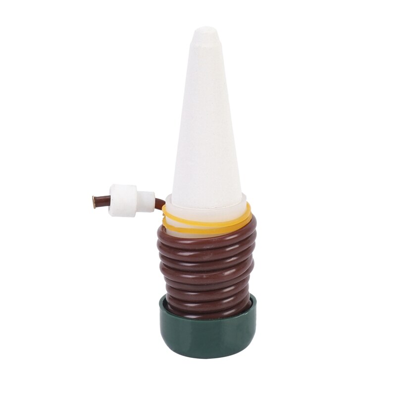 Picos de autorriego de cerámica para plantas, estacas automáticas de agua de riego por goteo para jardín interior y exterior, 24 piezas