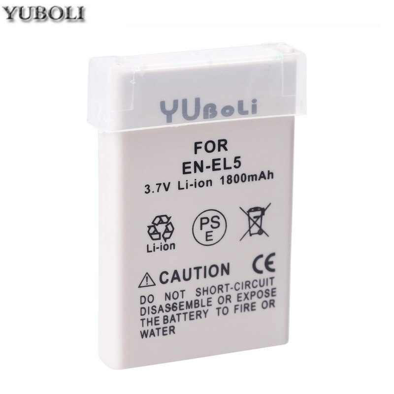 EN-EL5 ENEL5 En El5 Li-ion Rechargeable Battery pack For Nikon Camera Coolpix P80 P90 P100 P500 P510 P520 camera accessories