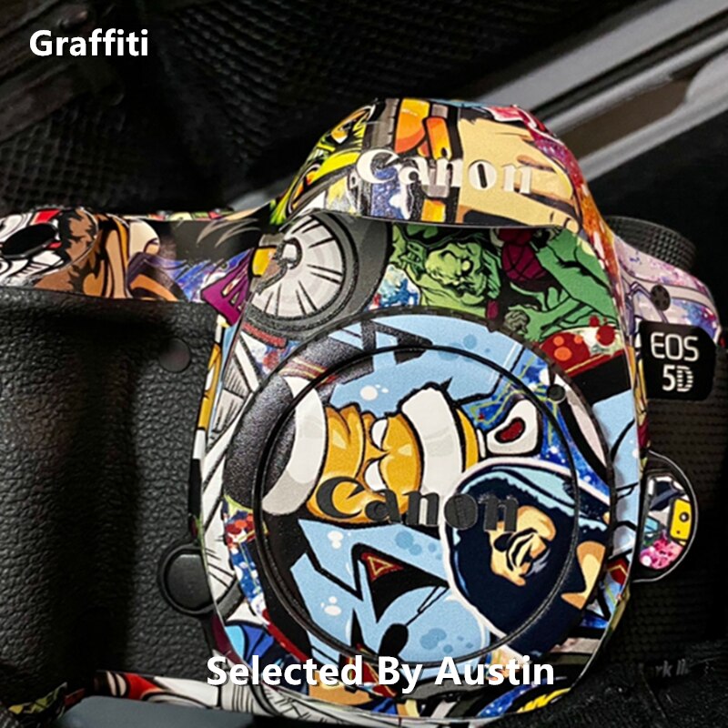 Decal Skin Wrap Film For Canon 5D Mark III 5D3 Camera Skin Sticker Anti-scratch Protector