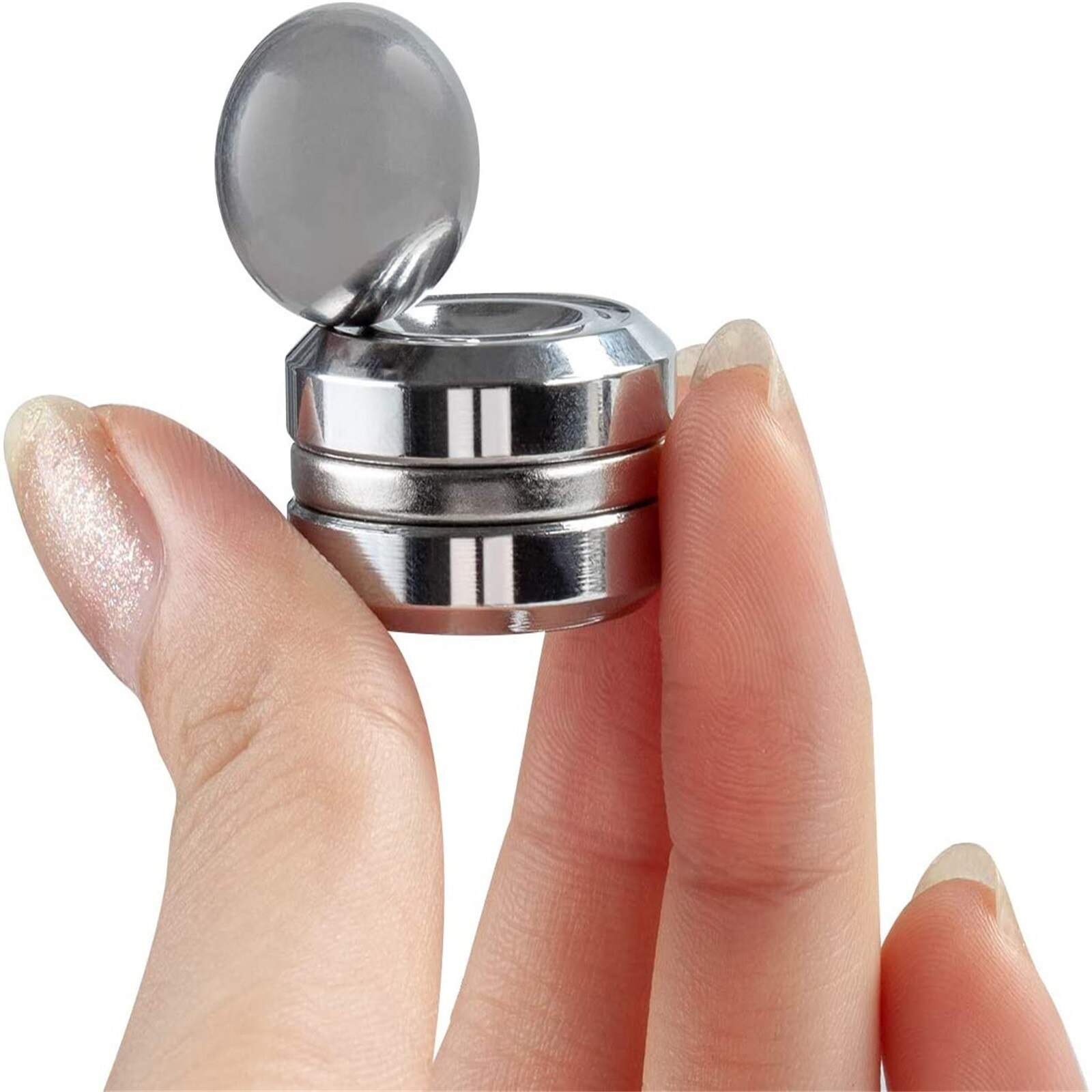 Fidget Spinn Er Satel Lite Magneet Gyro Decompressie Vinger Speelgoed Vinger Stress Verlichten Decompressie Speelgoed Antistress: Default Title