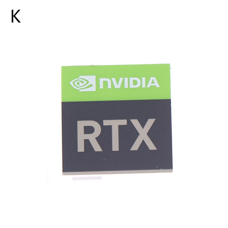 RTX 3090TI 3080TI 3070 3060 desktop sticker laptop graphics card label Laptop Desktop Label: K