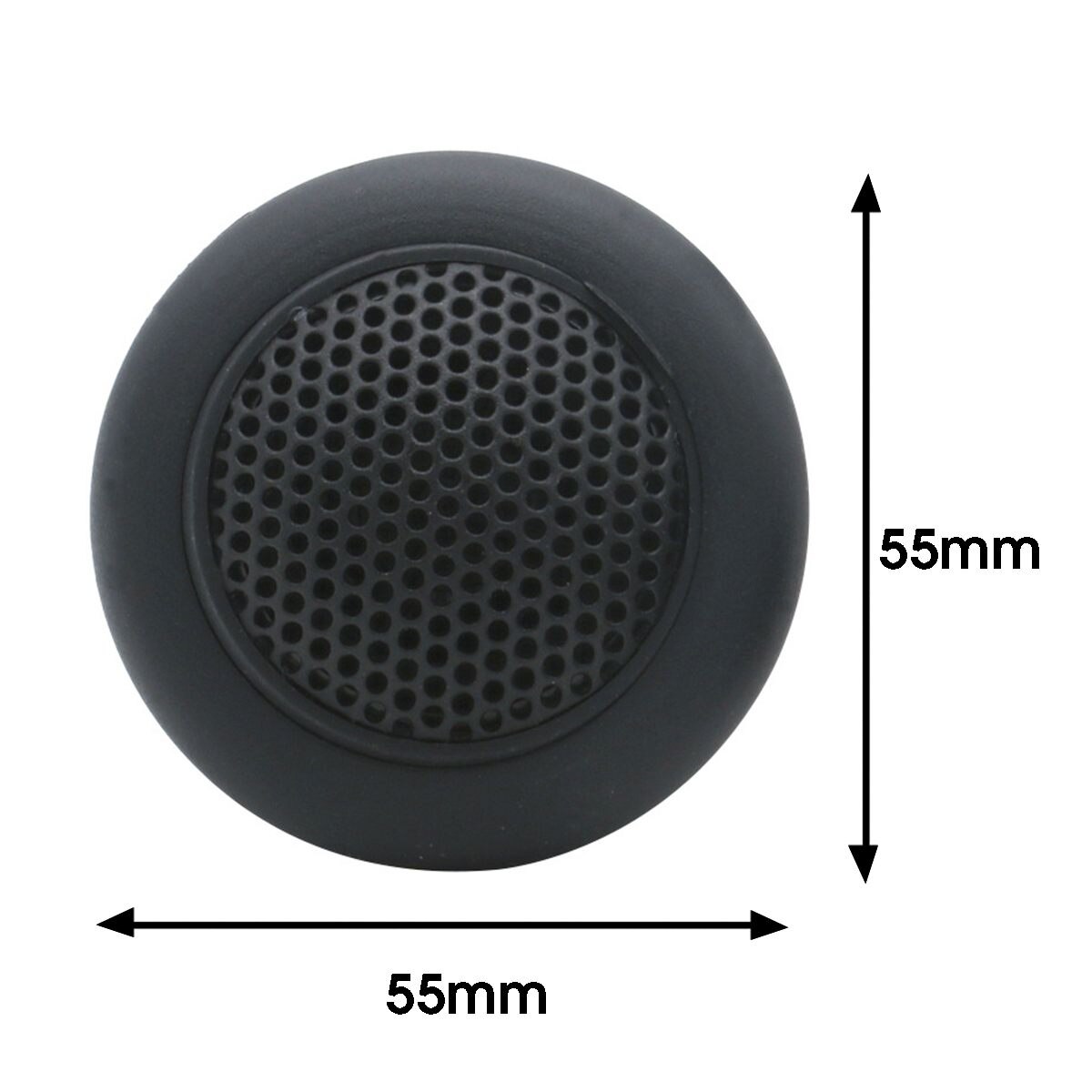 2 Stuks Universele Auto Audio Hoorns Voertuig Tweeter 12-24V 1000W 89db Algemene Purpose Zwart Tweeter Auto accessoires