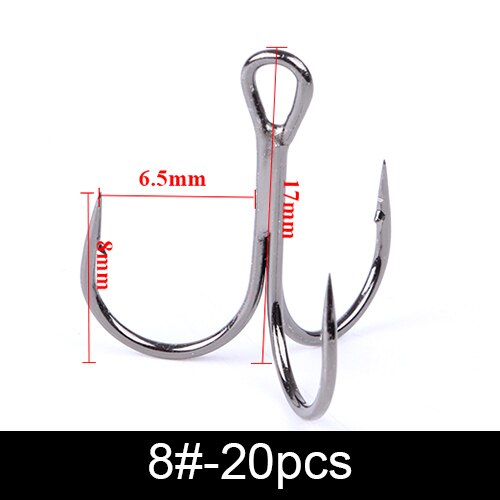 FTK-anzuelos triples para pesca de lubina, soporte para señuelos, atado de moscas, juego de anzuelos de manivela, anzuelo con aguja de agua salada: Azul