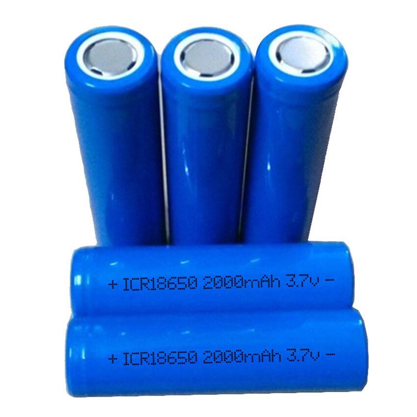 100% Voor 18650 1200/1500/1800/2000/2200/2600 Mah 3.7V Li-Ion Oplaadbare batterij Power Veilige Batterij Voor 18650 Batterij