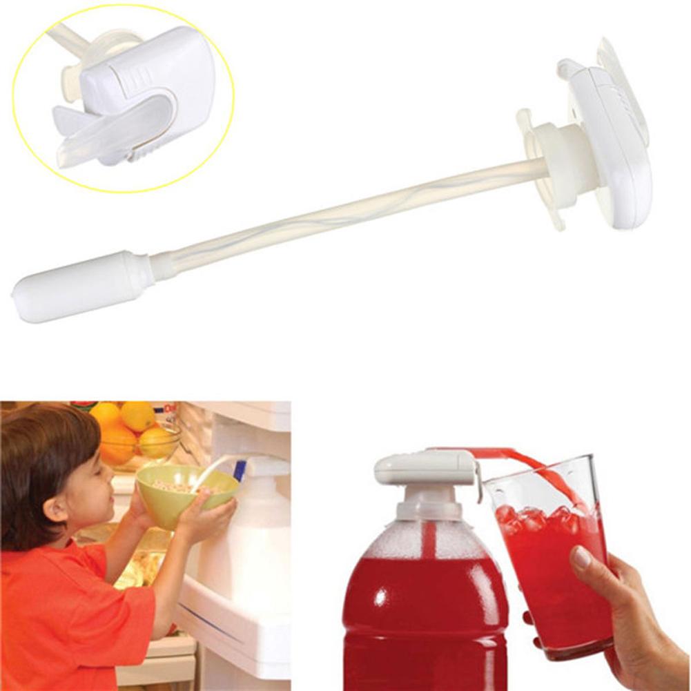 Automatic Drink Dispenser Magic Electric Automatic Tap Water Drink Beverage Dispenser Spillproof Drinks Suck Tools