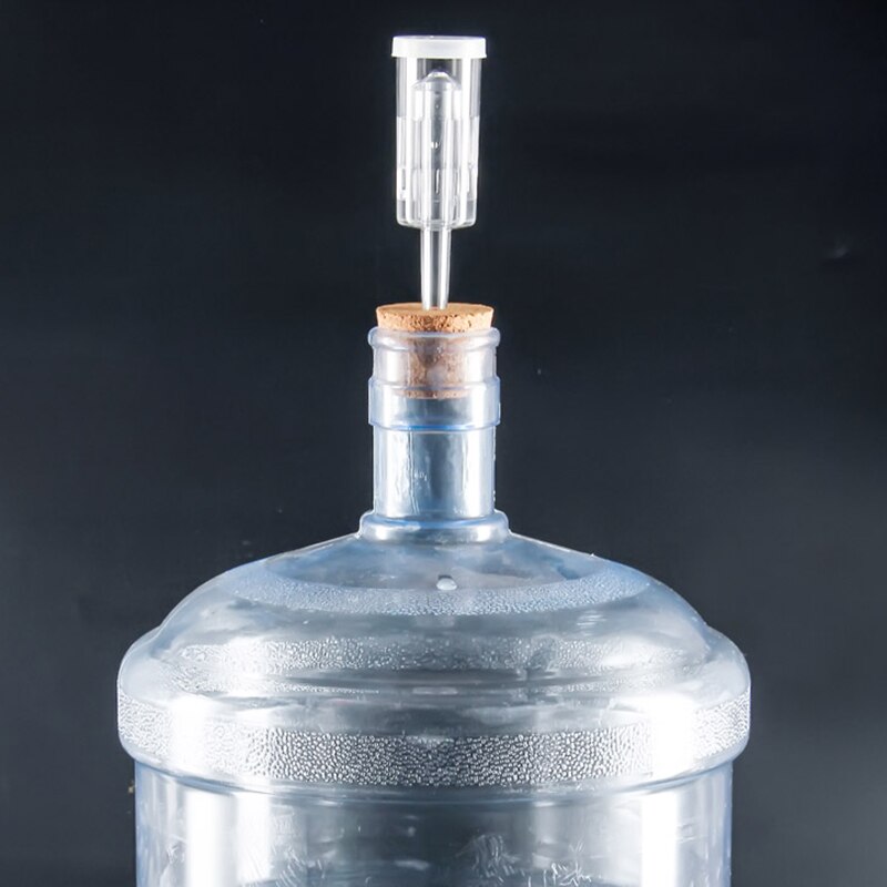 One-way Wine AirLock Beer Brewing Fermentation Check Valve Plastic Air Lock Water Seal Home Winemaking Exhaust Valve Fermenter