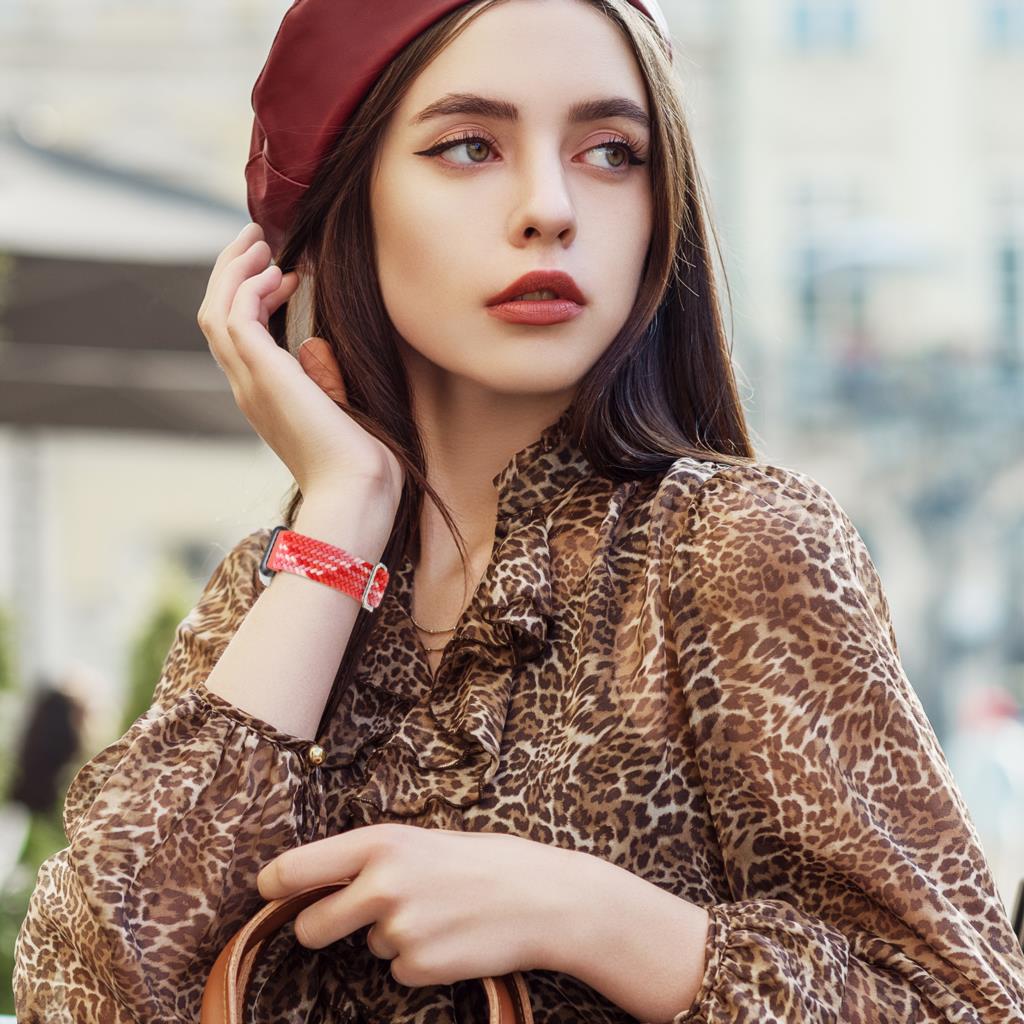 Gevlochten Solo Loop Voor Huawei Band 9 8 7 Band Verstelbare Smartwatch Accessoires Elastische Nylon Armband Correa Huawei Band8 Band