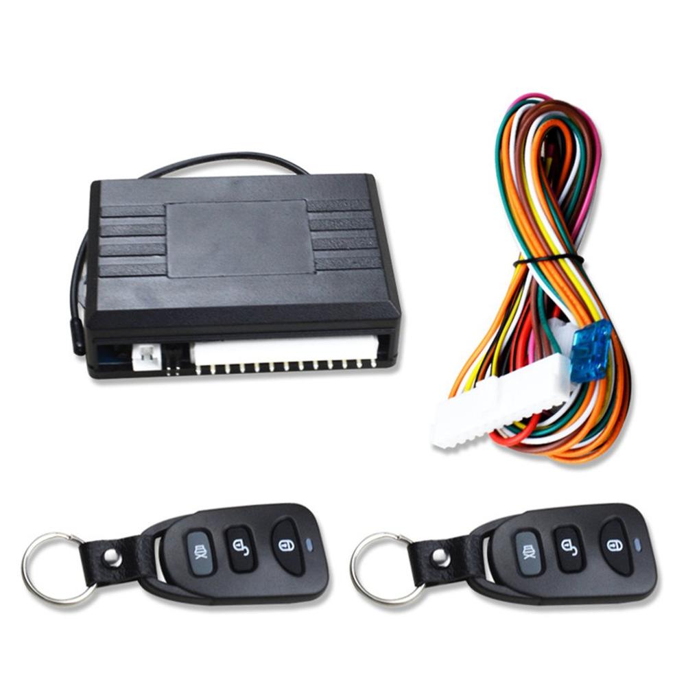 12V Universal Car Auto Remote Central Kit Door Lock Locking Vehicle Keyless Entry System Remote Control Central Lock System