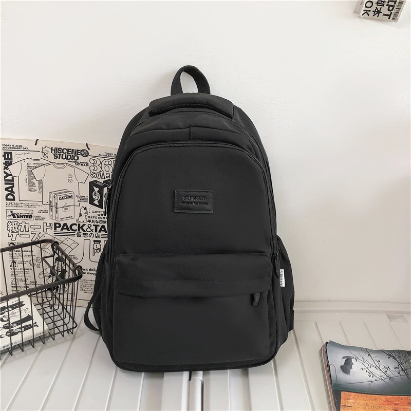 Sohaon Anime Canvas College Rugzak Daypack Schooltas Boekentas Schoudertas Backpack Bag Kat, blauw- 2, 38 cm x 28 cm x 15 cm