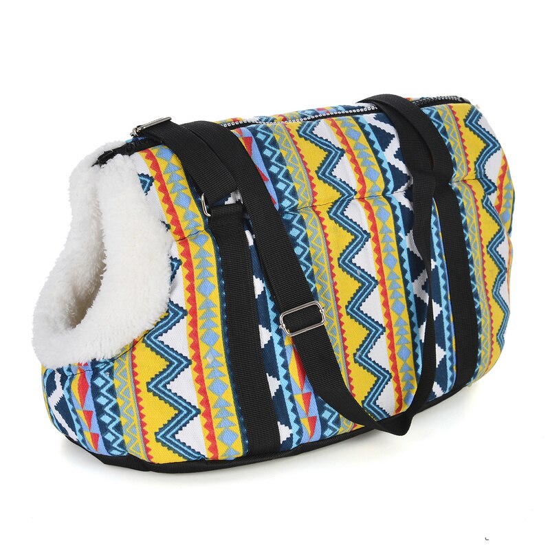 Outdoor Travel Pet Sling Bag Classic Pet Carrier For Small Dogs Cozy Soft Puppy Cat Dog Bags Backpack Pug Pet Supplies