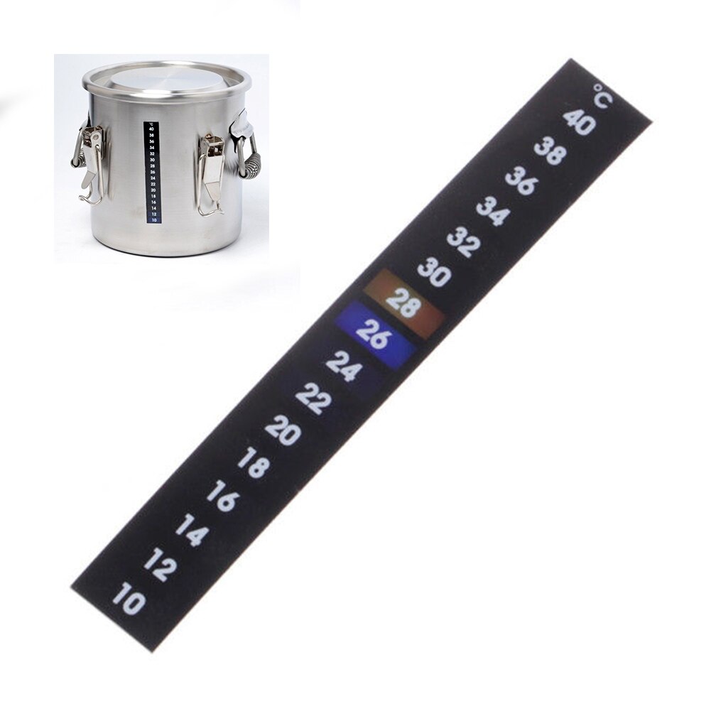 Fridge Adhesive LCD Brew Beer Temperature Flat Home Measuring Tools Digital Aquarium Window Glass Stick On Thermometer