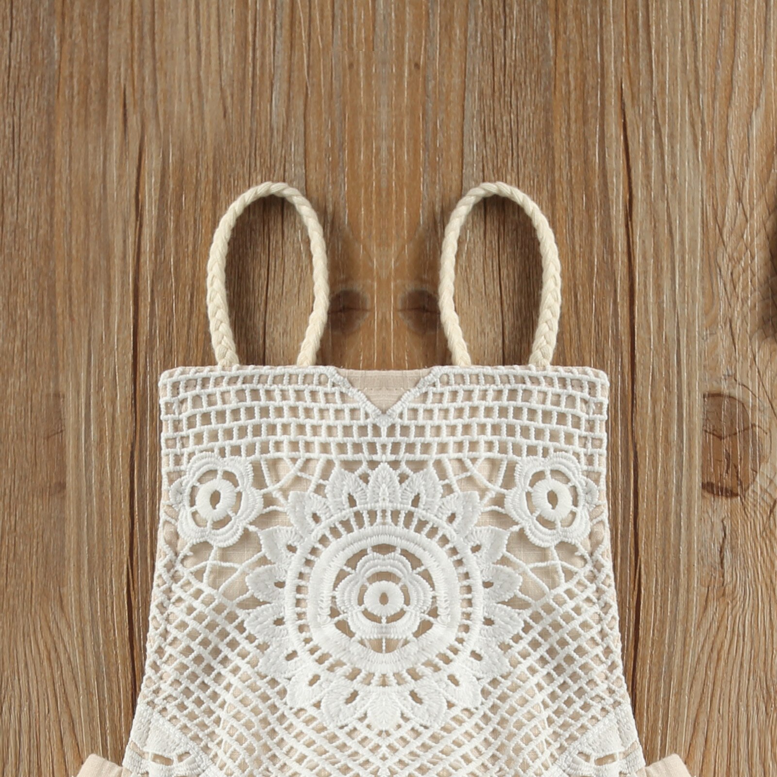 FOCUSNORM 0-24M de verano bebé niños niñas pantalones de encaje con borlas Floral sin mangas mono con cinturón