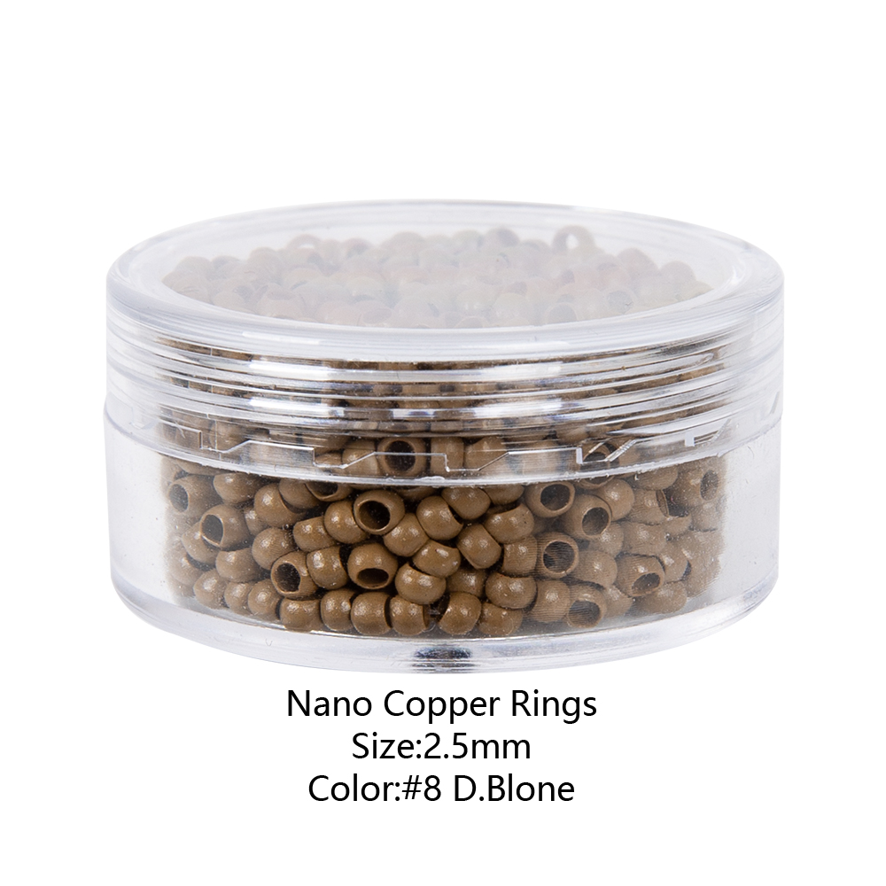 1000 Stuks/Fles Micro Ringen Buizen Micro Ringen Links Kralen Voor Ik Tip Haarverlenging Gereedschap Microchip Reforzado Para Extensiones: Rood