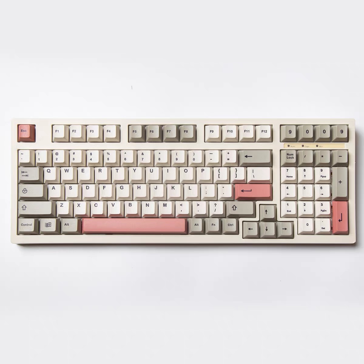 134 Keys 9009 Retro Keycaps Dye Sublimation PBT Cherry Profile Key Caps For MX Switch Mechanical Keyboard Mini ISO Keyboard