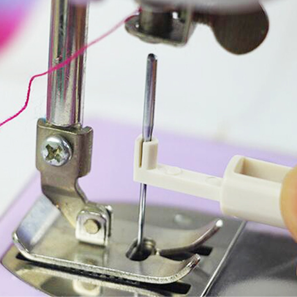 D&amp;D Sewing Kits 20Pcs Mixed Size Jeans Universal Sewing Machine Needles &amp; Needle Threader DIY Sewing Accessories