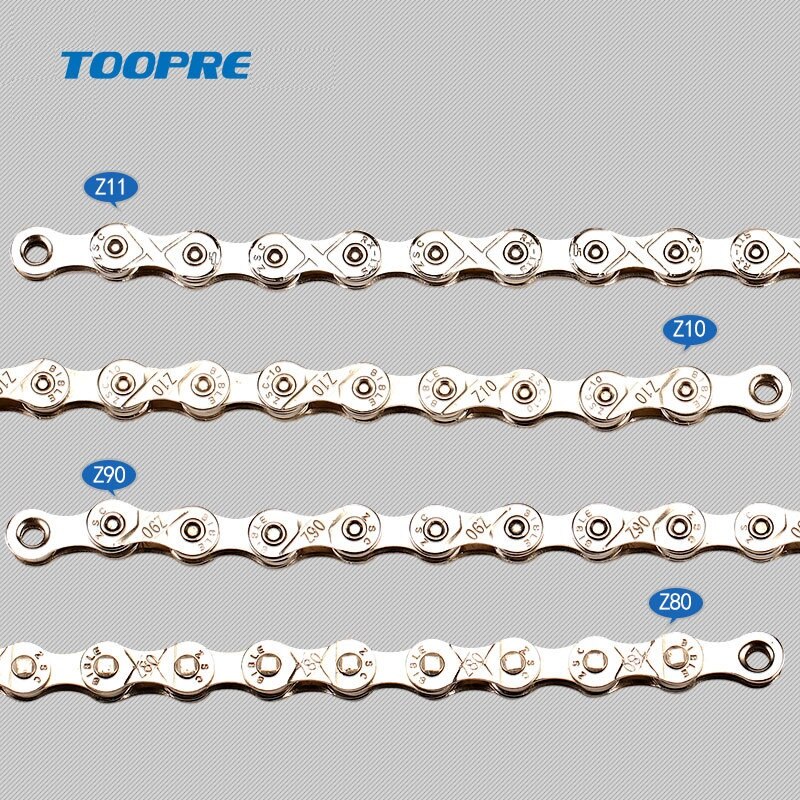 Bicycle Chain 6/7/8/9/10/11 Speed 116 Links MTB Mountain Bike Road Folding Bike Chain Fixed Gear Bicycle Single Speed Chain 114L