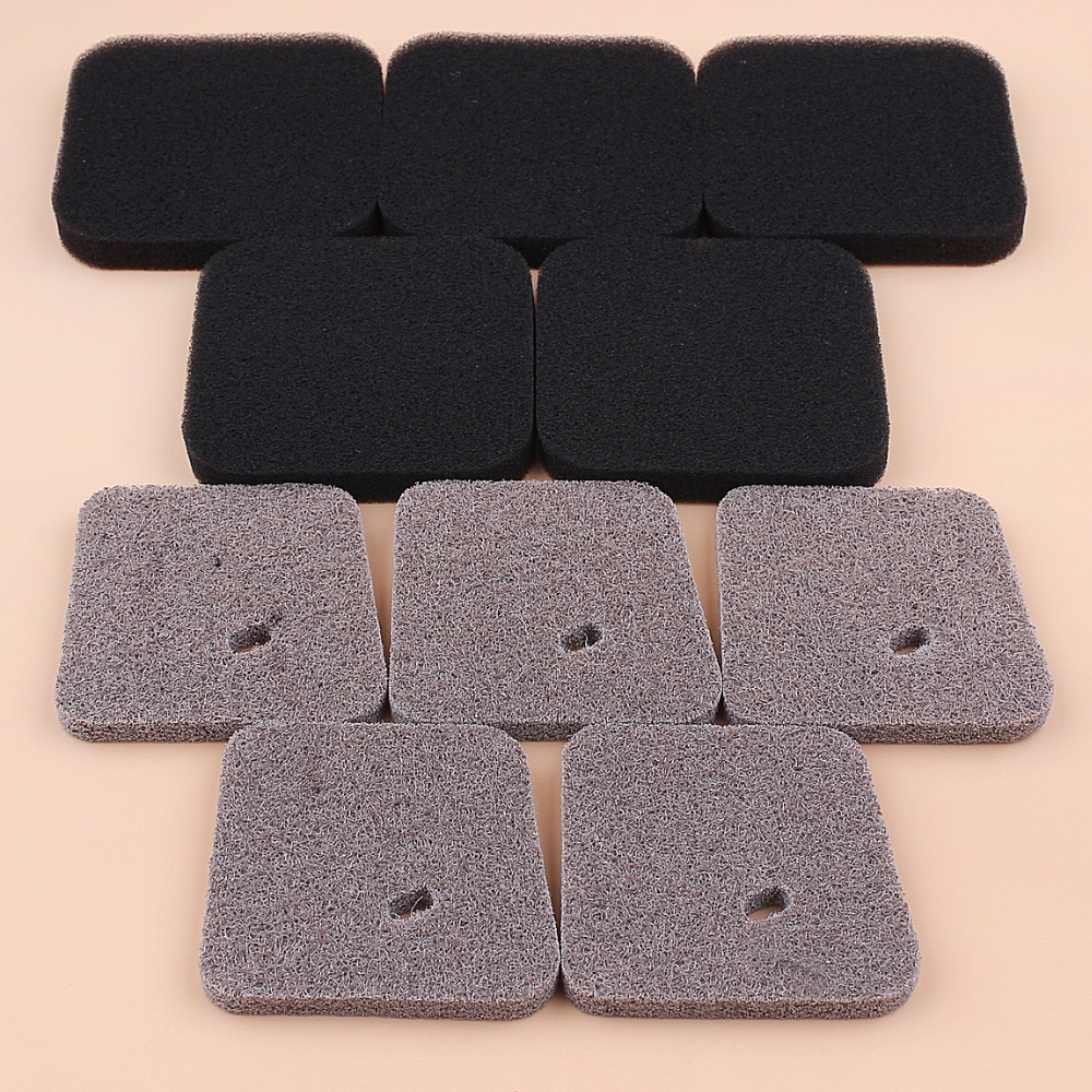 Filtro de aire para STIHL FS80 FS85 BG75 BG72 HS80 KM85 FC55 FC75 FC85 FS38 FS45 FS46 FS55 piezas para cortadora de césped, 10 Uds.