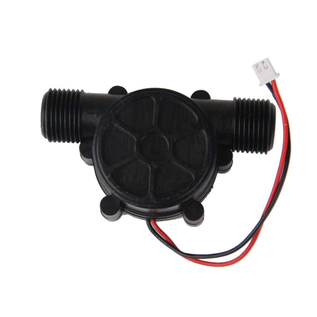 Generador de microturbina hidráulica, carga de agua para luz LED, Mini batería, DC12V