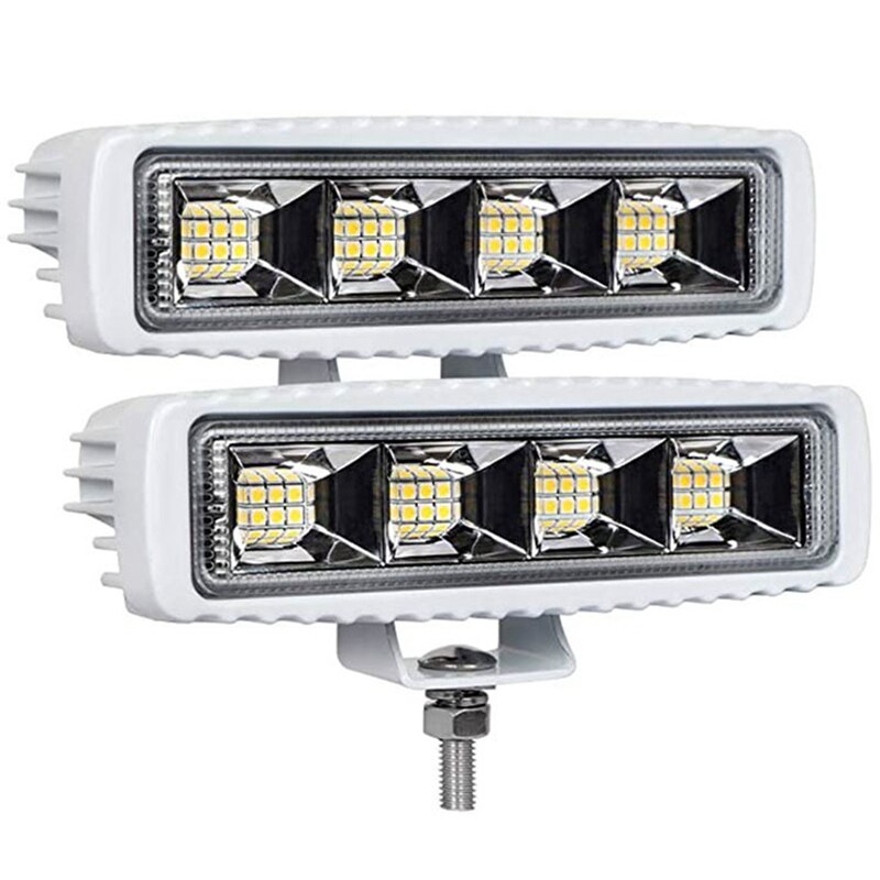 Aramox Lumière LED Sous-Marine Bateau 39 LEDs 5.2W IP68 - Lampe Étanche Ponton Pêche DC10-30V Lumière Blanche