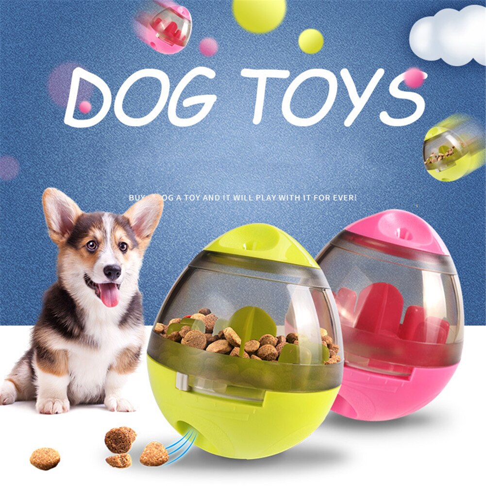Interactive Cat Dog Toy IQ Treat Ball Smarter Pet Toys Food Ball Food Dispenser For Puppy Playing Training Balls Pet Supplies
