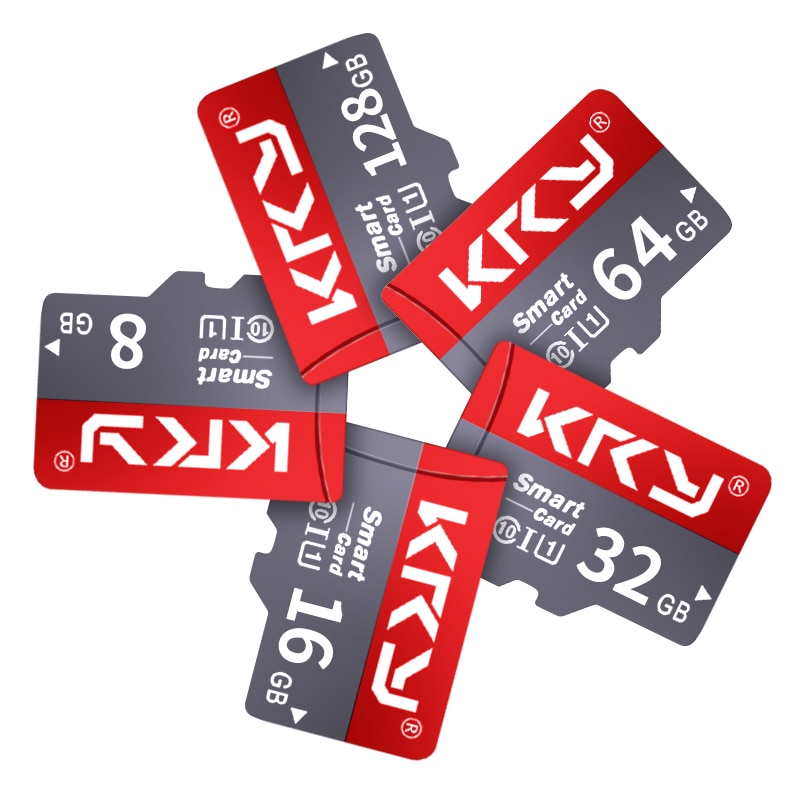 KRY tarjeta de memoria de alta velocidad Original 64GB tarjeta micro sd Clase 10 128GB tarjeta portátil flash TF 32GB 16GB 8GB para grabadora de conducción