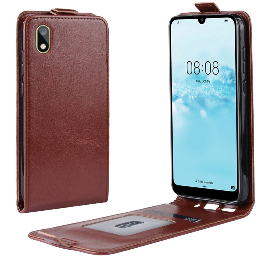 huawei Honor 8S Case on Honor 8S Case Flip 5.7 inch Magnetic Vertical Book Leather Case For Huawei Honor 8S 8 S KSE-LX9 Cover