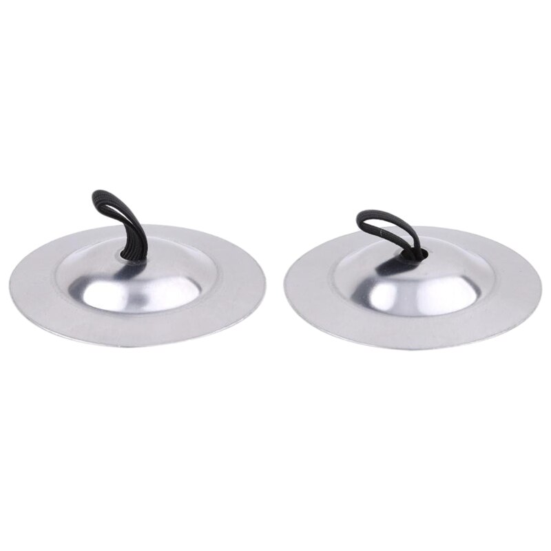 1 paar Mini Becken für freundlicher Finger Becken Bauchtanz Kupfer Becken Finger Becken Musical Instrument für Tänzer