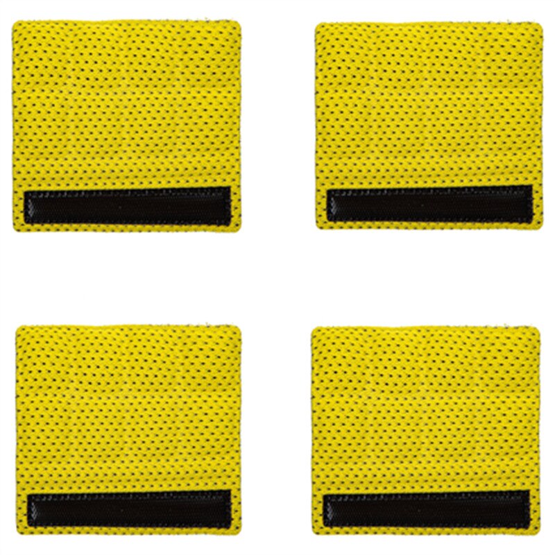 Helmet Chin Pads Foam Pads Set Chin Strap Padding Replacement Universal for Cycling Bike Motorcycle Helmet 4PCS: Yellow 4PCS
