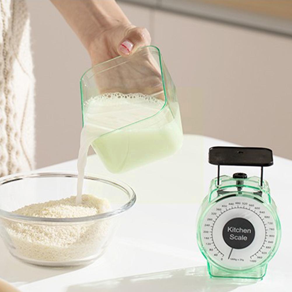 Mini Mechanical Kitchen Scale For Home Restaurant Cooking Vegetables With Red Dial Mechanical Baking Easy Weighing Tool O2n7