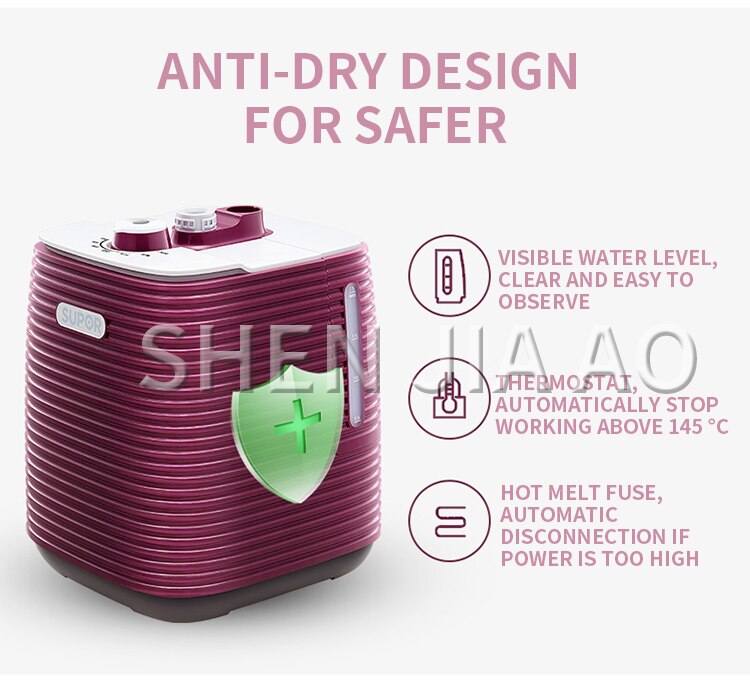 2000W household vertical steam iron 2L tank clothes steamer steam ironing machine 6 gear adjustable garment steamer clothing