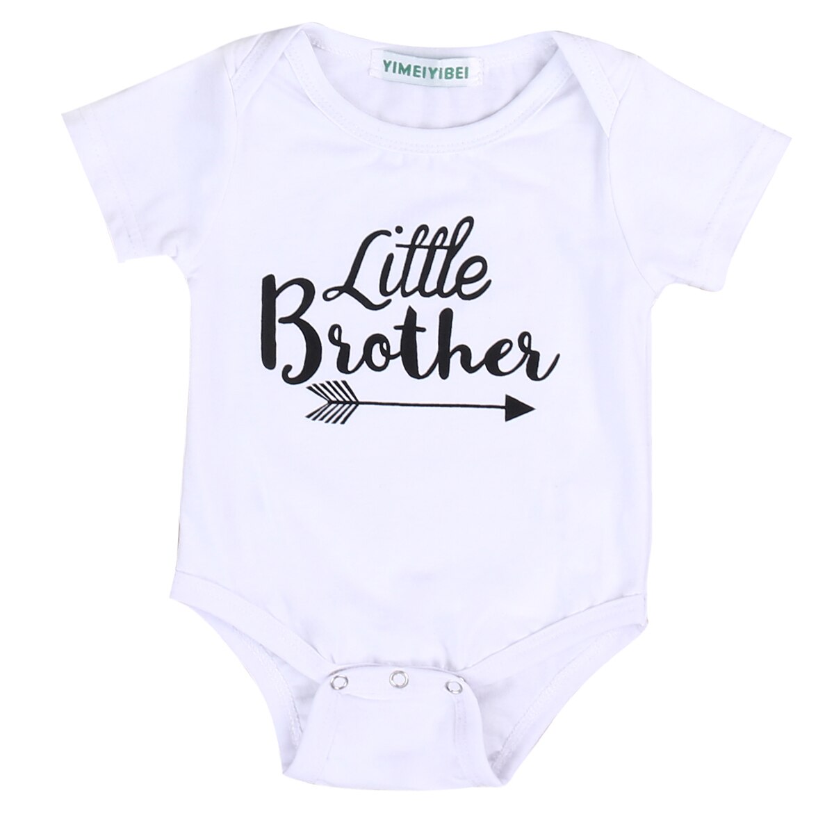 Family Brother Sister Matching Clothing Toddler Kids Baby Boys Bro Bodysuit Girls Sister T-shirt Tops Outfits Clothing