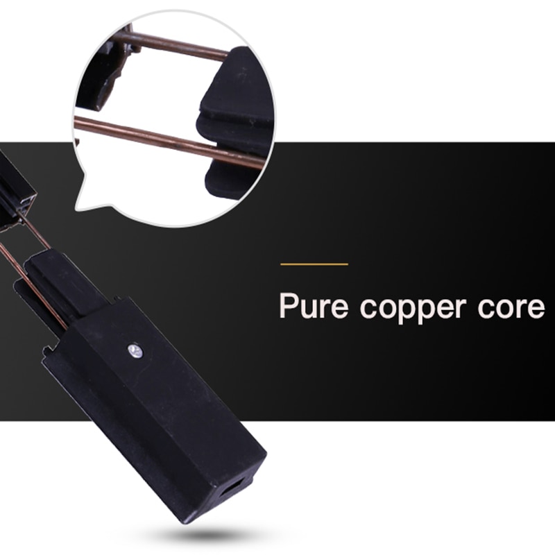 0.5M 1M Track Rail 2 Wire System Aluminum led Track Light Rail Universal Rail Connector Circuit Rails For LED Track Spotlight