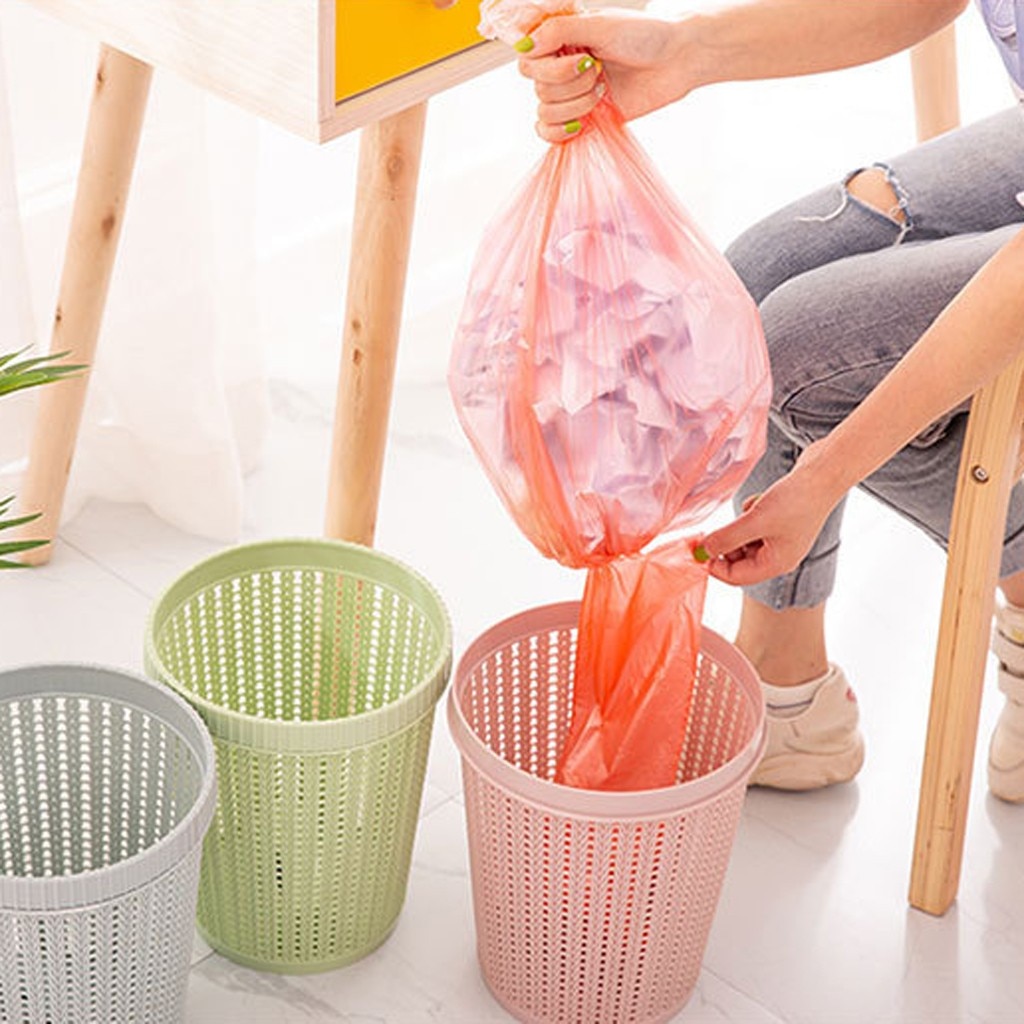 Abfall Mülleimer Mit Müll Tasche Lagerung Hause Kreative Wohnzimmer Schlafzimmer Mülleimer Schutt Lagerung Hohl Mülleimer FH5