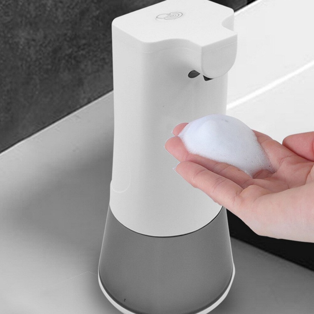 Automatic Foam Soap Dispenser 350ml Intelligent Sensor Touchless Soap Dispensers USB Rechargeable Home Cleaning Foam Machines