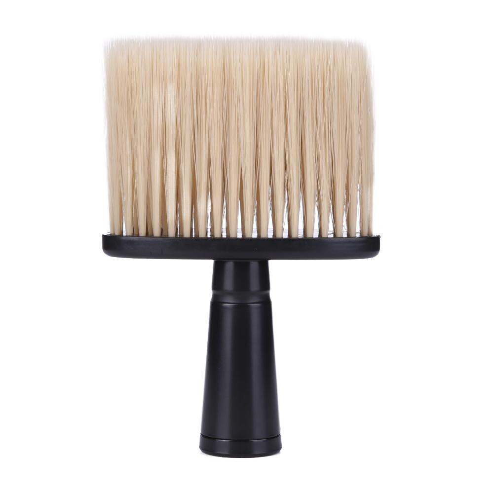 Cepillo suave para limpiar el cabello, cepillo para cortar el pelo, herramienta de peinado, herramienta de maquillaje para el cuidado del cabello del hogar del bebé: Black