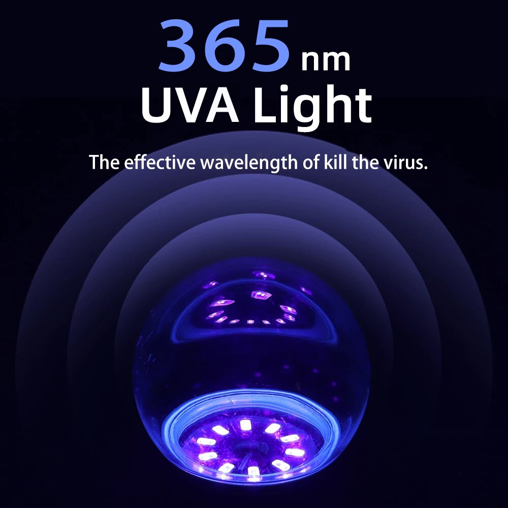 AC110-220V SMD 5730 LED UVA Lampe Lampen 5W 7W Uv Desinfection Lampen E27 UV LED Keimtötende Lichter UV sterilisator