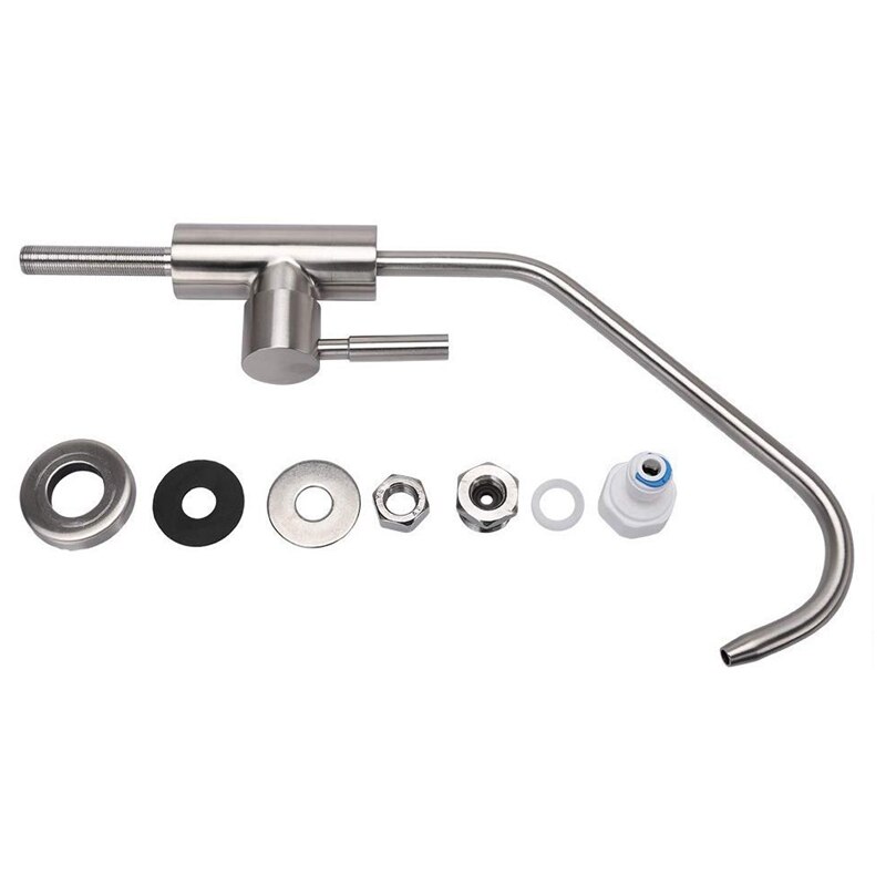 Drikkevann filter kran, drikkevann kran renser kran kran for filtrert vann, vask vann filter system 304 rustfritt st