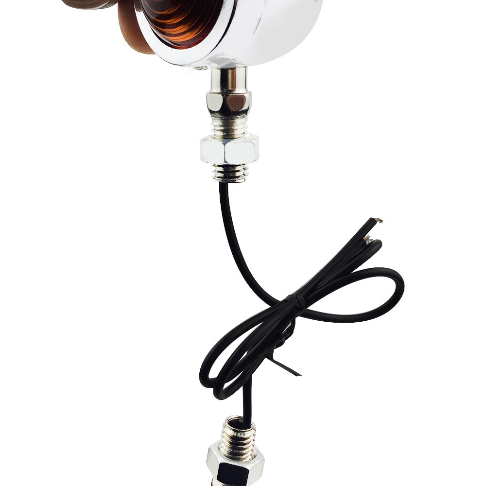 4x Universal Motorcycle Bullet Richtingaanwijzer Lamp Amber Motorbike Blinker Light Moto Voor Harley Cafe Racer